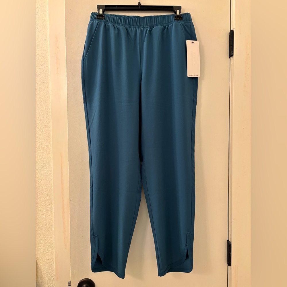NWT RBX Gabby Everyday Ankle Pant in Blue Teal - Picture 2 of 9